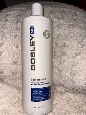 BOSLEY 33 oz 1 Litre  MD Revive Non Color Treated volumizing Hair Conditioner